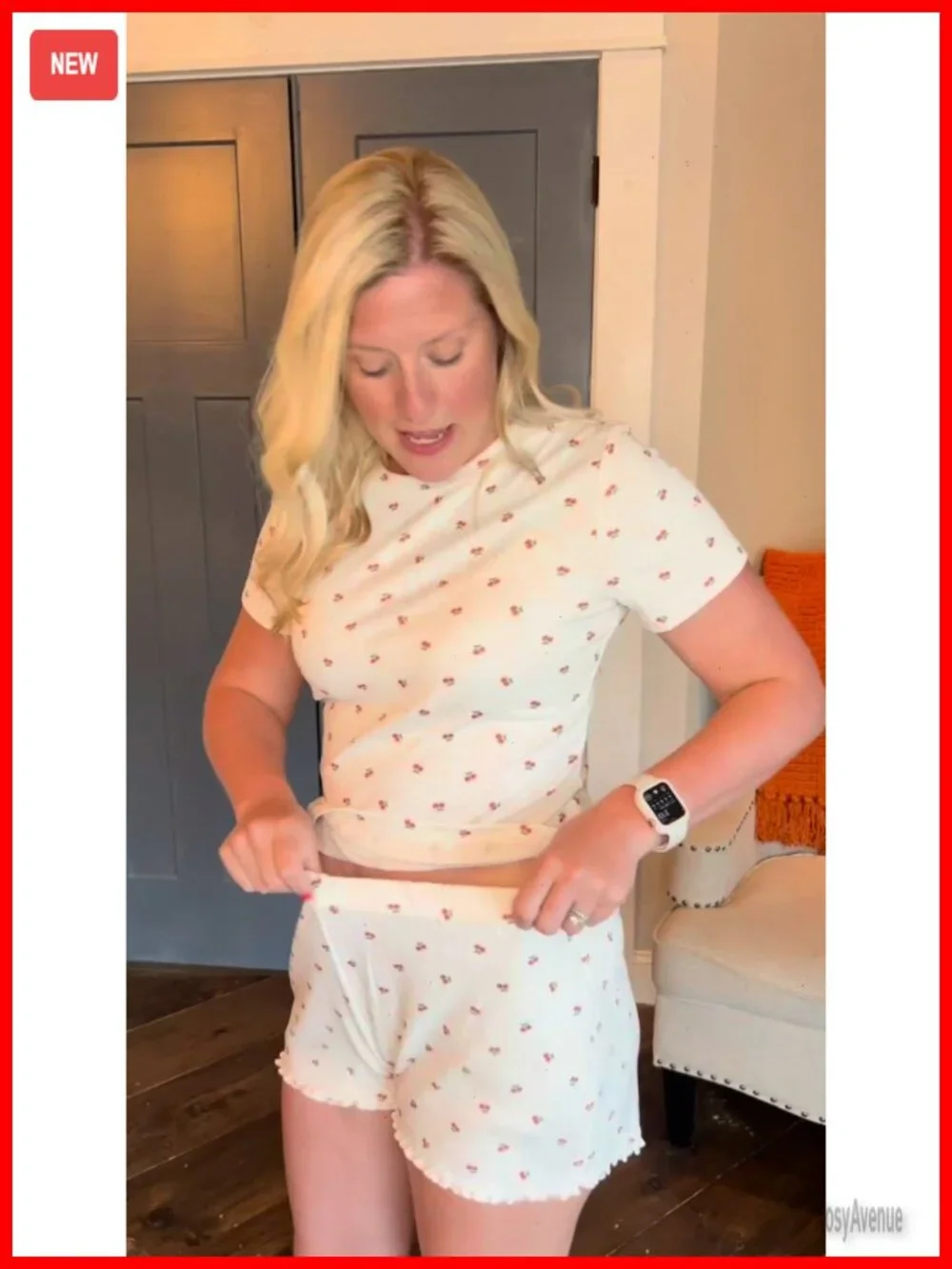 Women's Pajama Sets 2 Piece Cute Pj Short Sleeve Shirt Shorts Sleepwear Set
